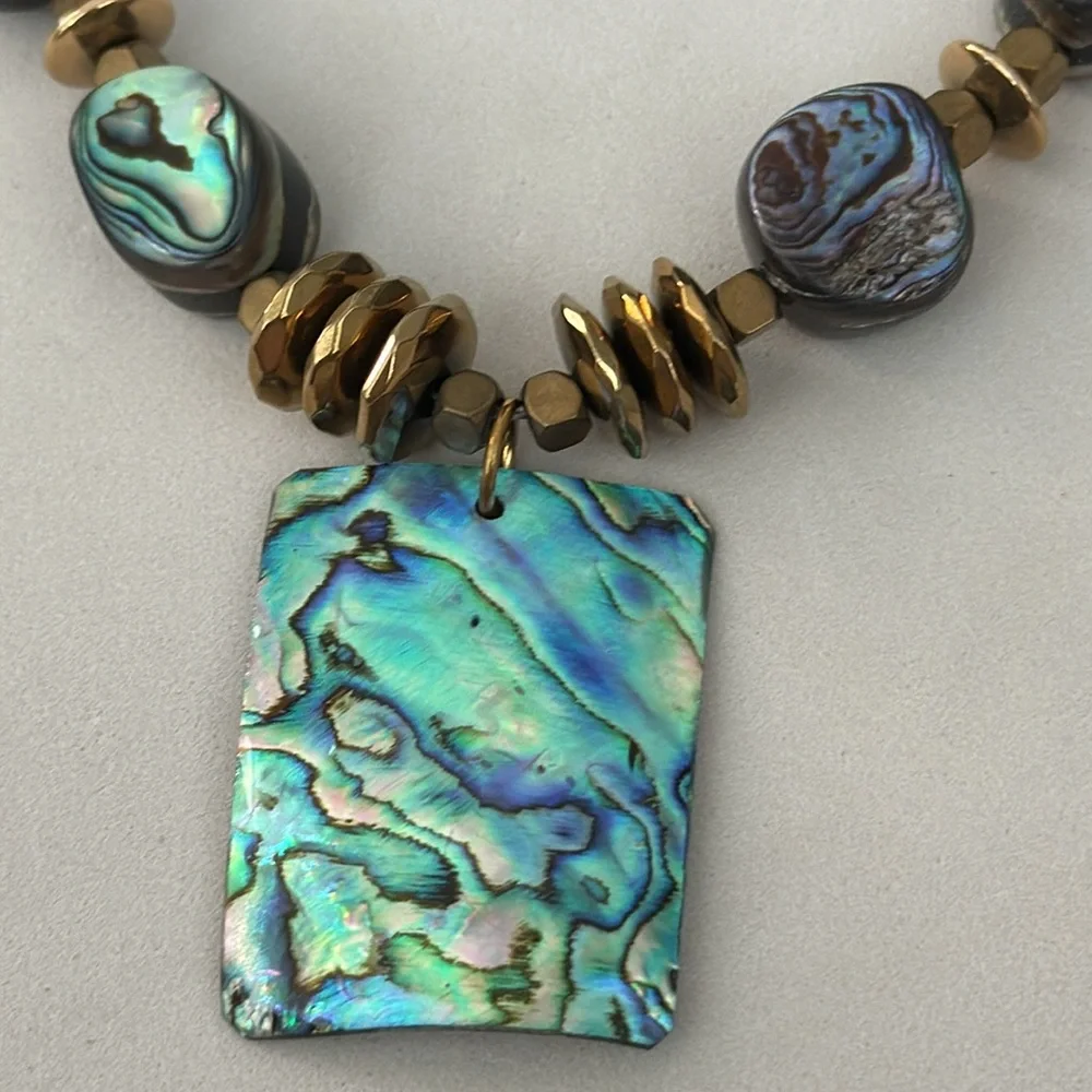 Albone and Amethyst Necklace - Picture 3 of 5